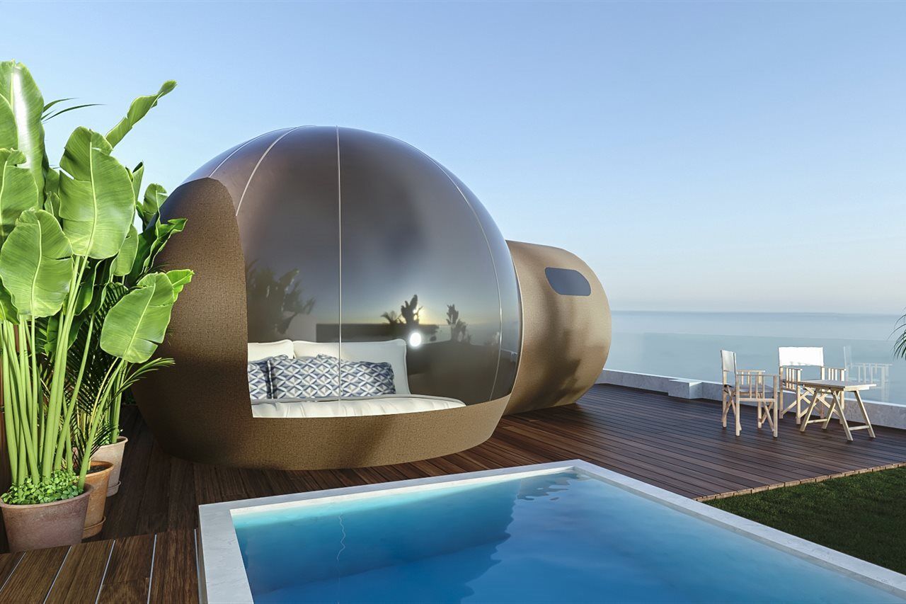Tent Capi Playa Palma de Maiorca Exterior foto